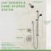 Symmons 3505-H321-V-Cyl-B-Stn Dia Shower/Handshower System  Satin Nickel - B00EYH9JXE